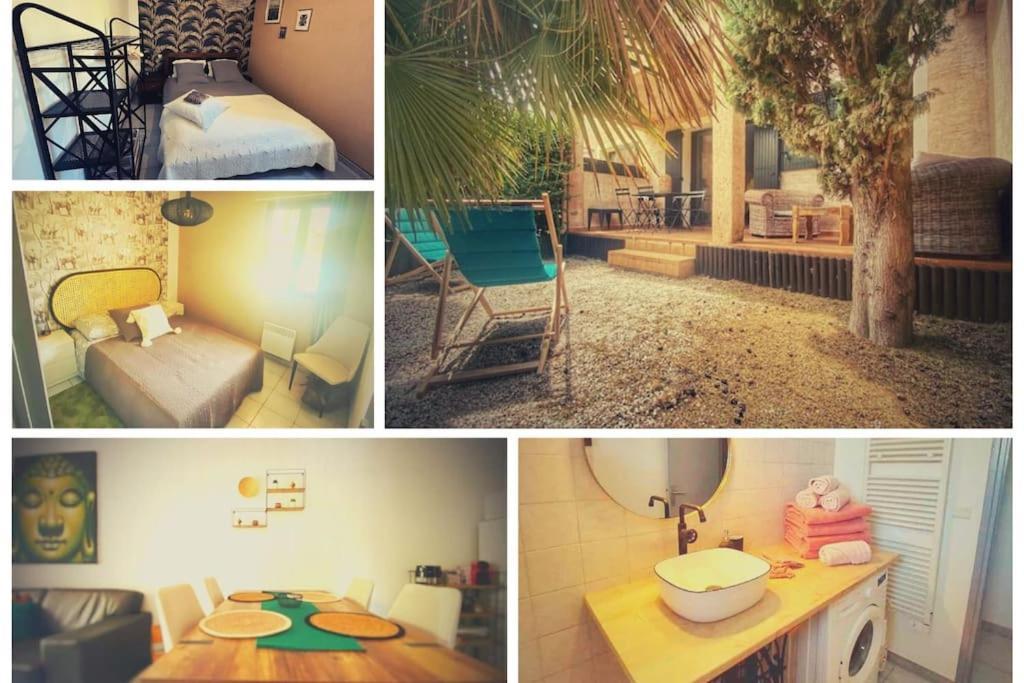 Cocoon'Isle - Jardinet- Jacuzzi Apartamento LʼIsle-sur-la-Sorgue Exterior foto